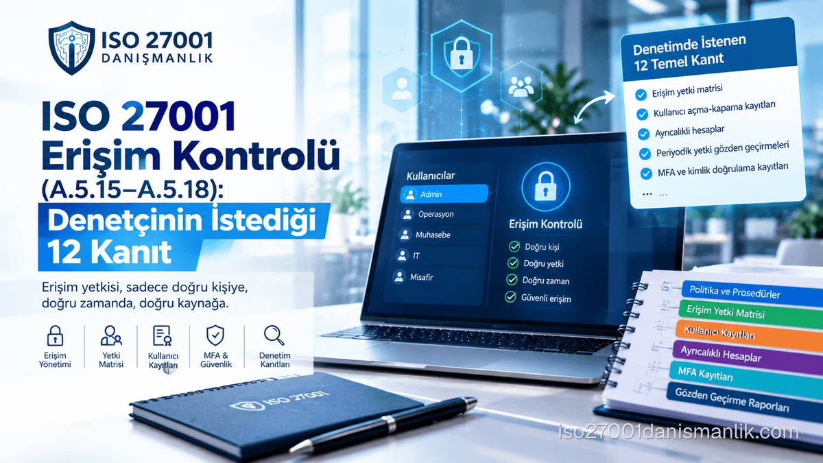 ISO 27001 Erişim Kontrolü Rehberi: Denetim ve Uygulama