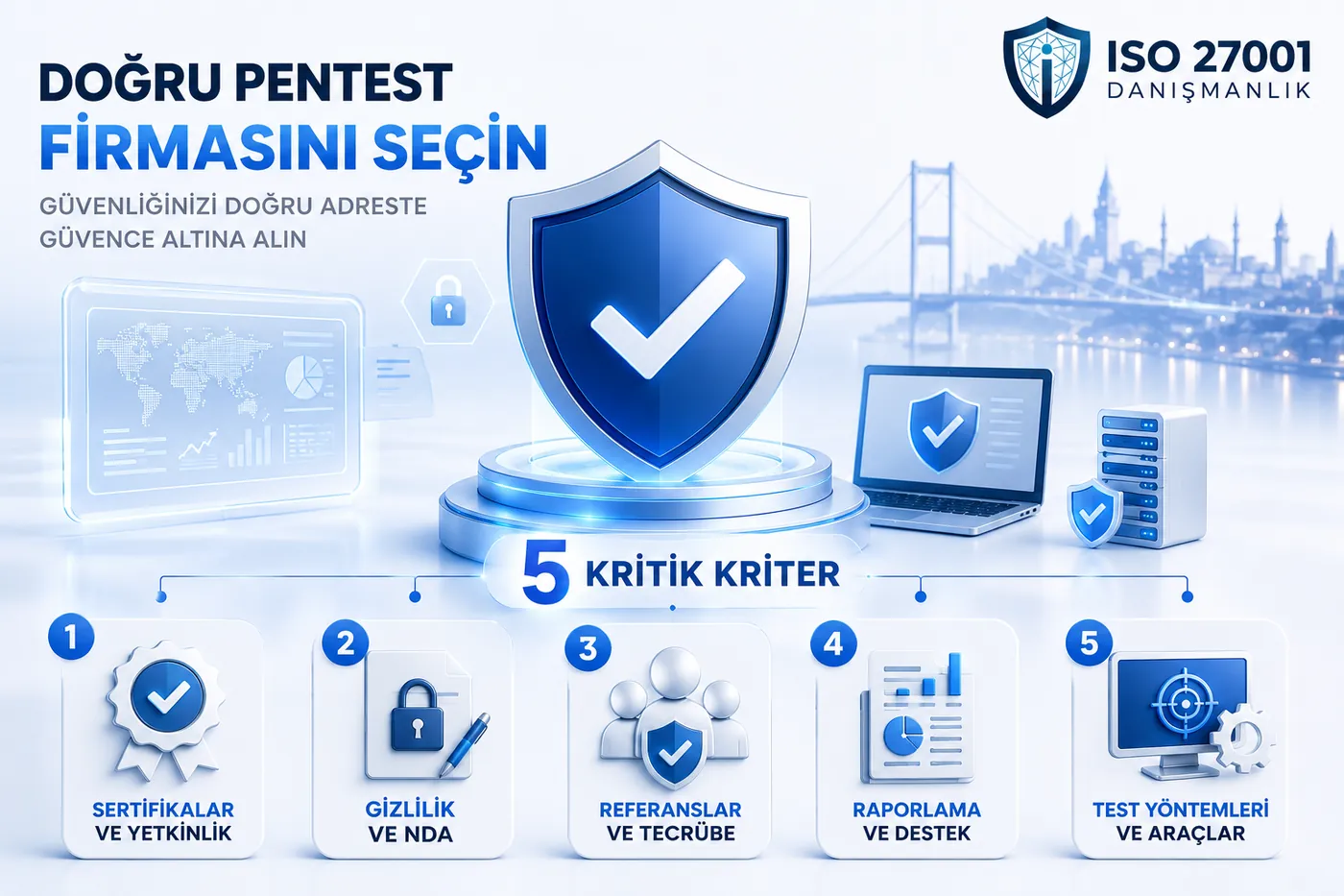 KURUMSAL PENTEST FİRMALARI SEÇERKEN DİKKAT EDİLMESİ GEREKEN 5 KRİTER